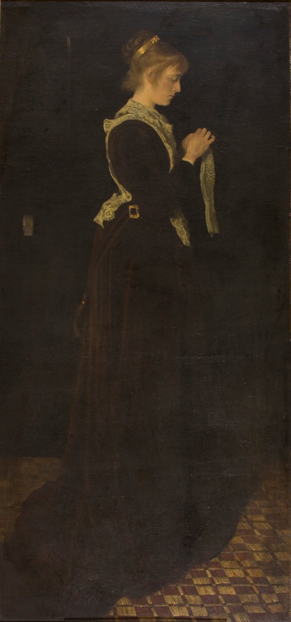 Ompelija, s. 1875 tekijältä James Abbott McNeill Whistler