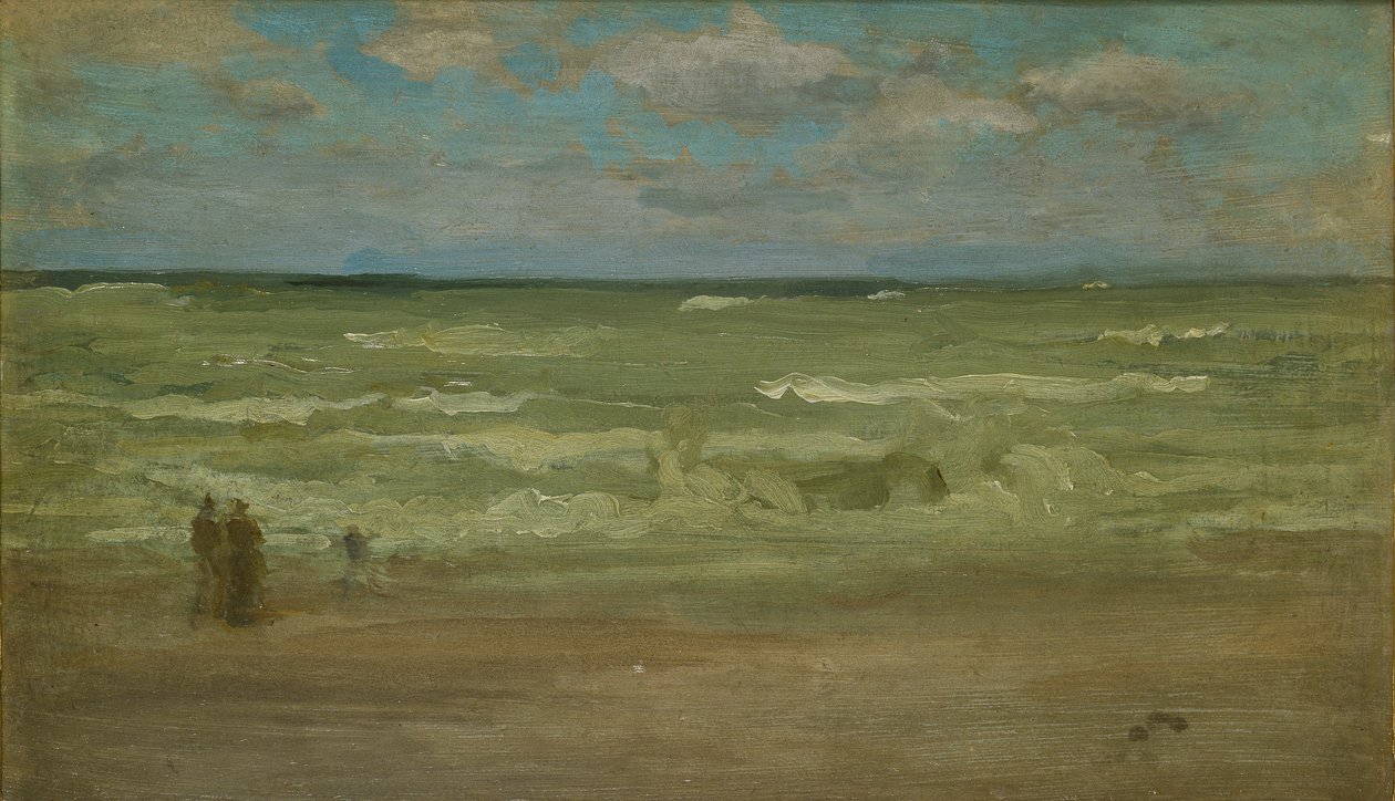 The Shore, Pourville, 1899 tekijältä James Abbott McNeill Whistler
