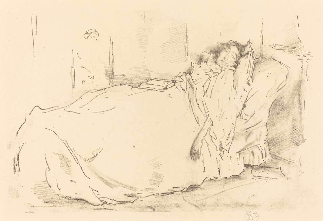 Siesta, 1896. tekijältä James Abbott McNeill Whistler
