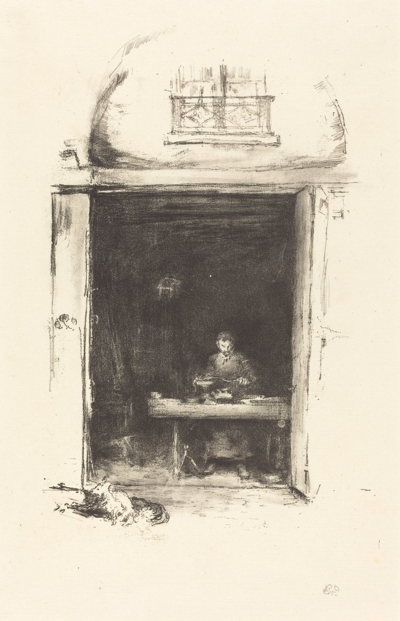 The Smith, Passage du Dragon, 1894. tekijältä James Abbott McNeill Whistler