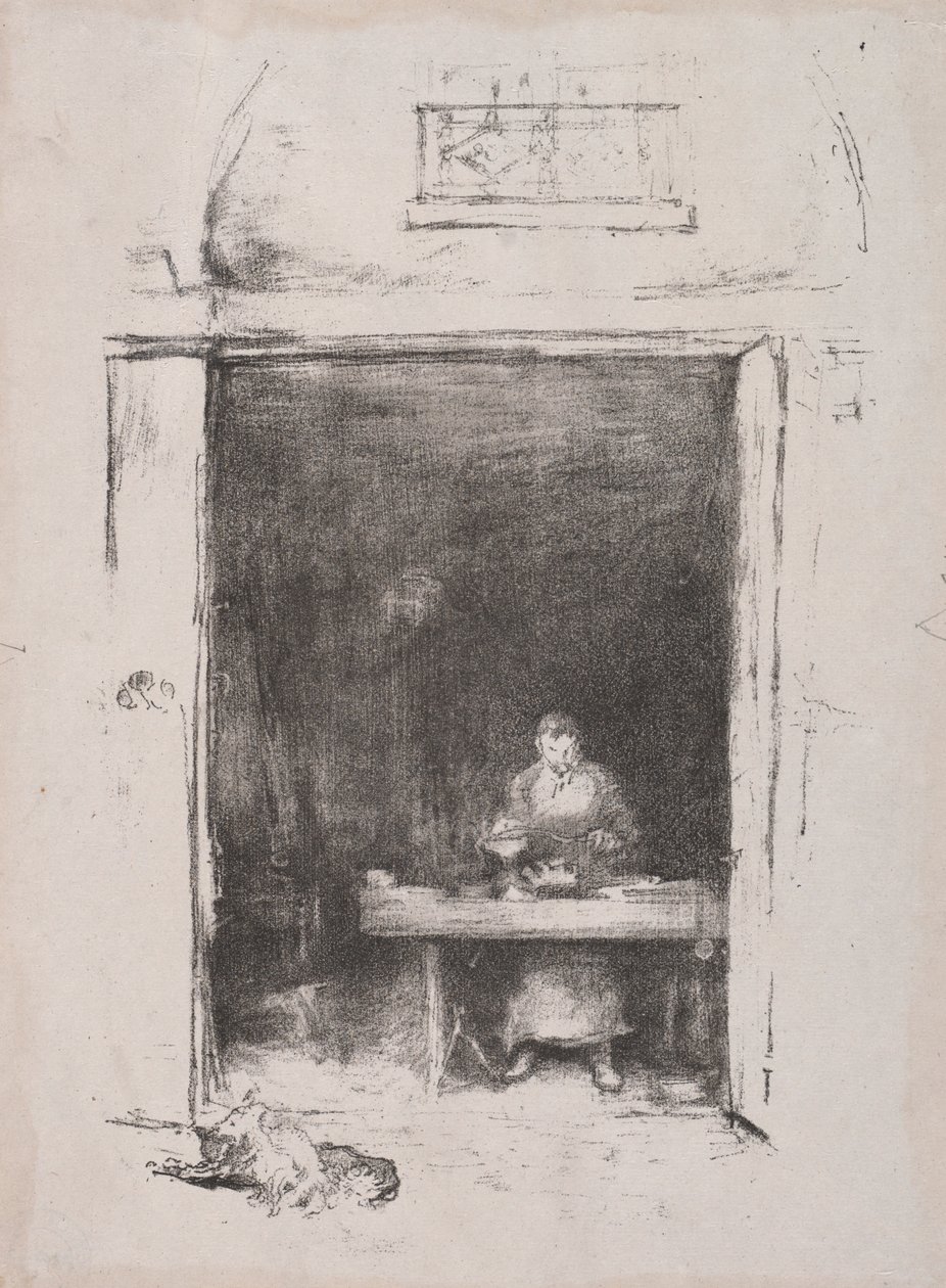 Smith: Passage du Dragon, 1894. tekijältä James Abbott McNeill Whistler