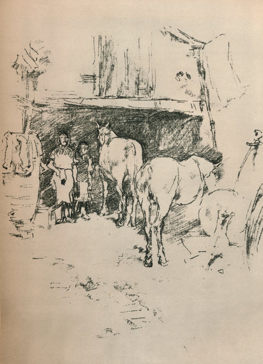 Smiths Yard, 1895 tekijältä James Abbott McNeill Whistler