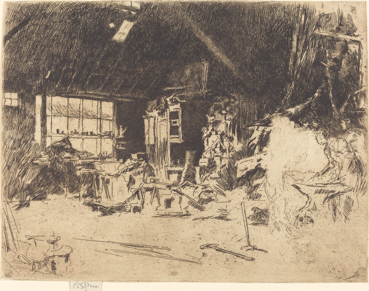 Paja, n. 1880. tekijältä James Abbott McNeill Whistler