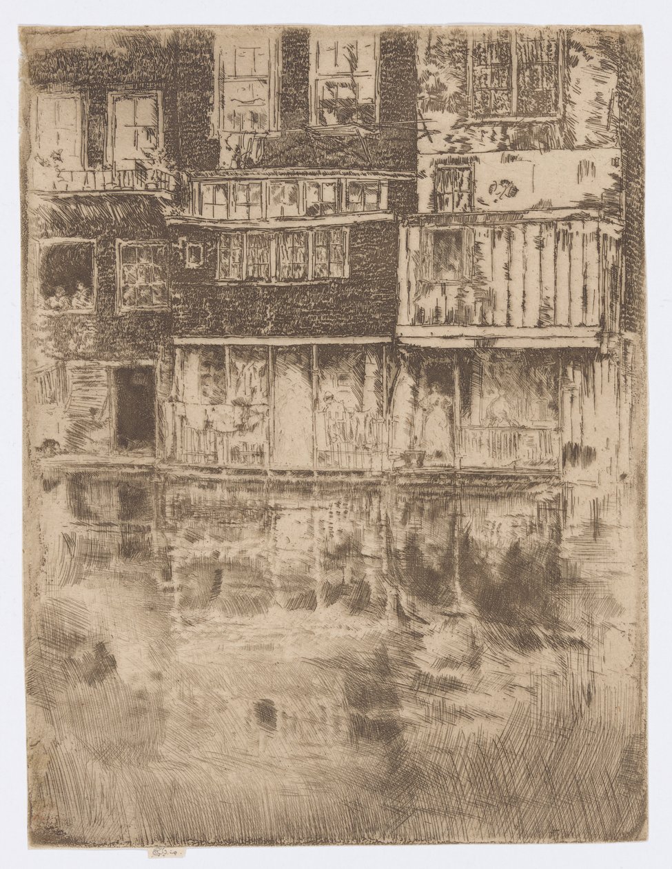 The Square House, Amsterdam tekijältä James Abbott McNeill Whistler