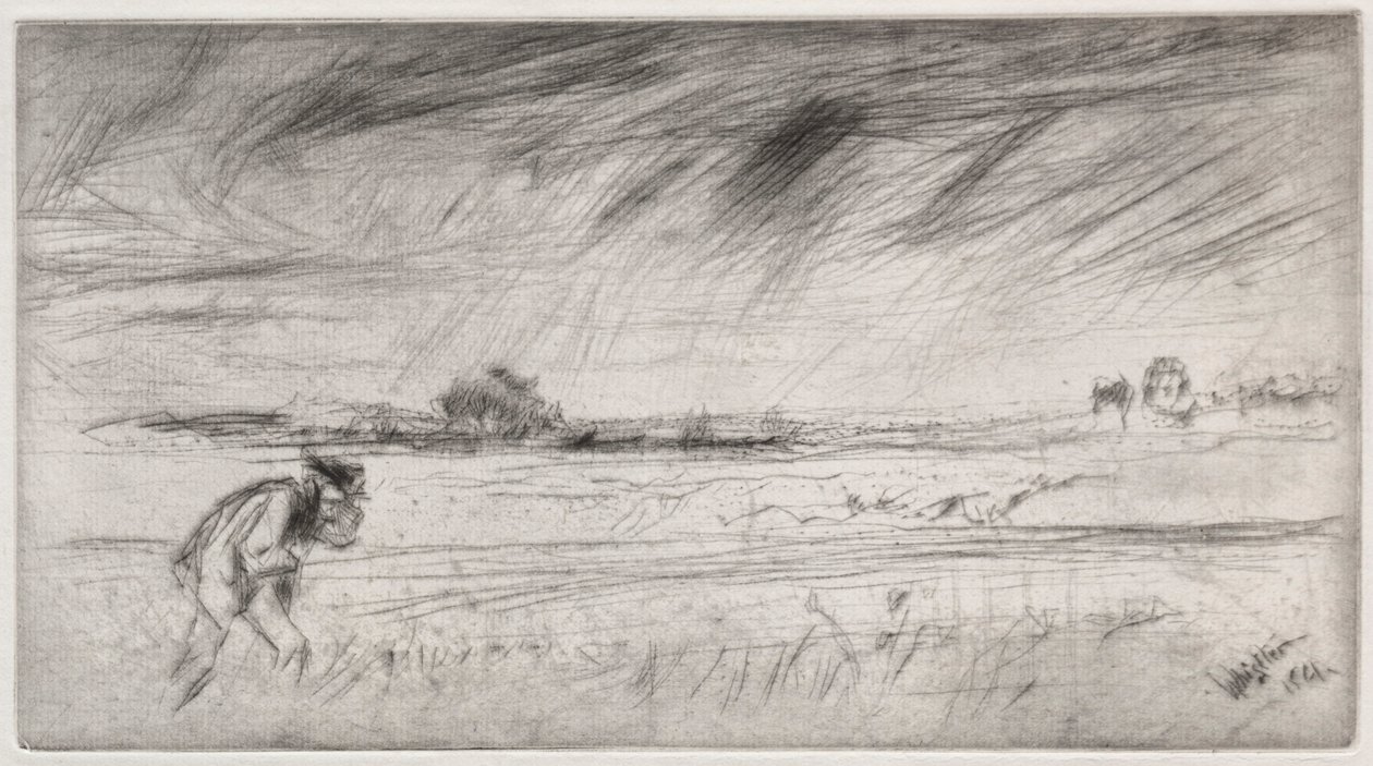 Myrsky, 1861. tekijältä James Abbott McNeill Whistler