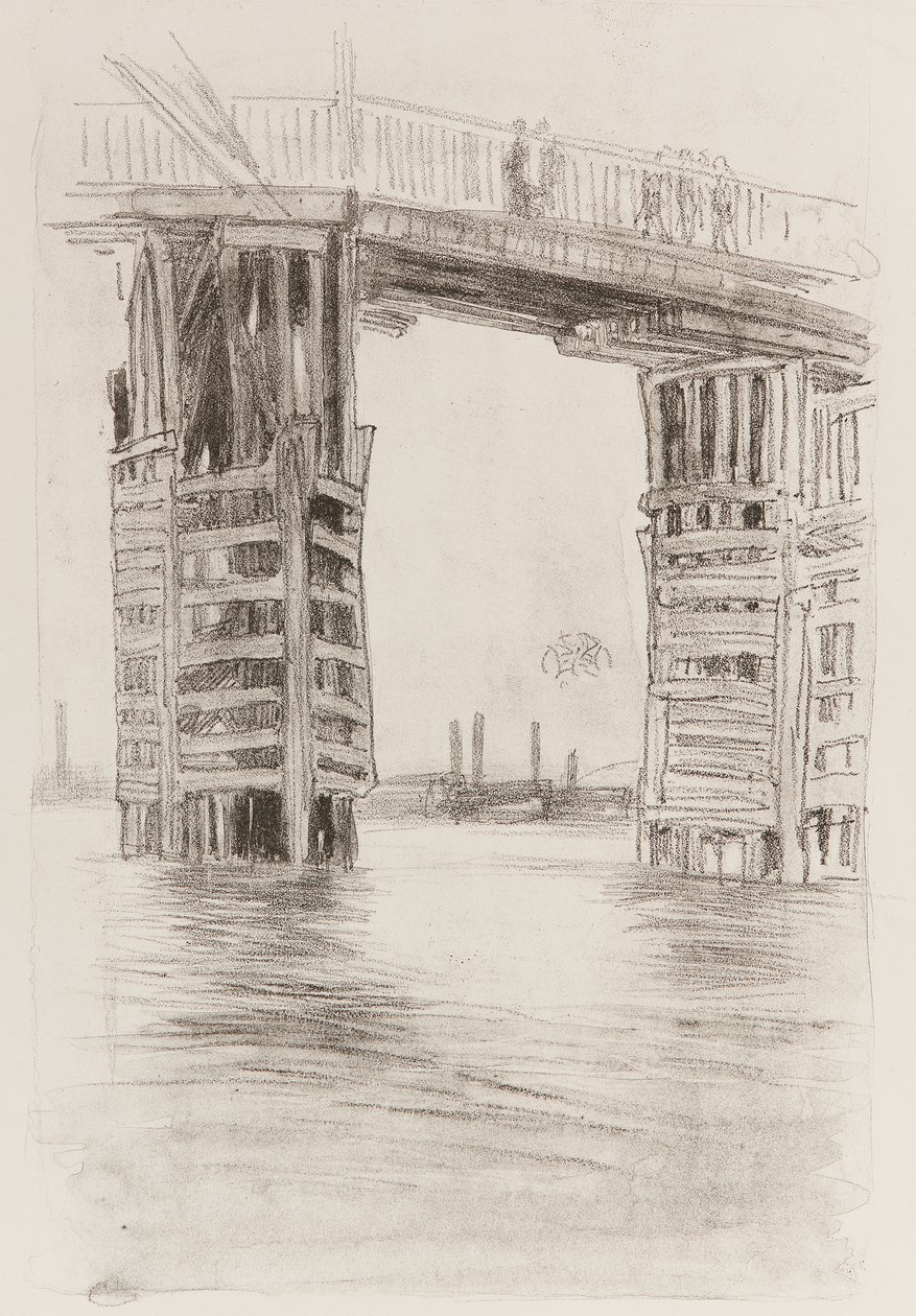 Korkea silta, 1878. tekijältä James Abbott McNeill Whistler