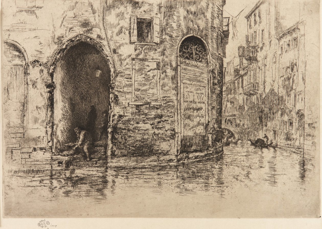 The Two Doorways, 1879-1880. tekijältä James Abbott McNeill Whistler
