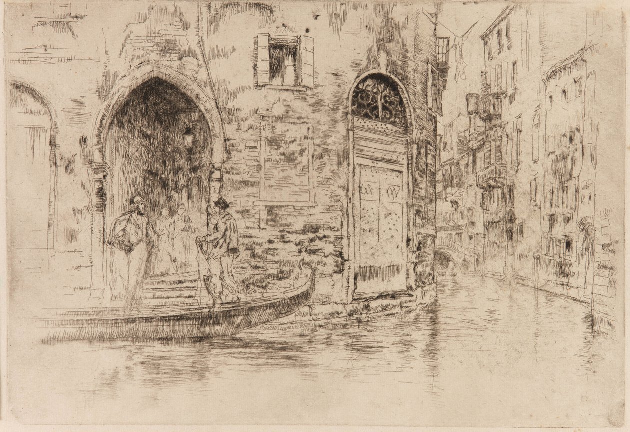 The Two Doorways, 1879-1880. tekijältä James Abbott McNeill Whistler