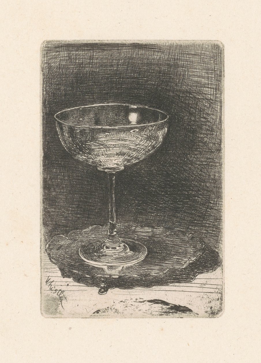 Viinilasi, 1859. tekijältä James Abbott McNeill Whistler
