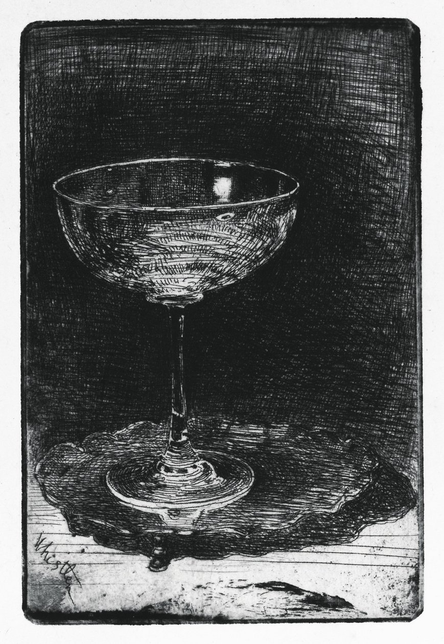 Viinilasi tekijältä James Abbott McNeill Whistler