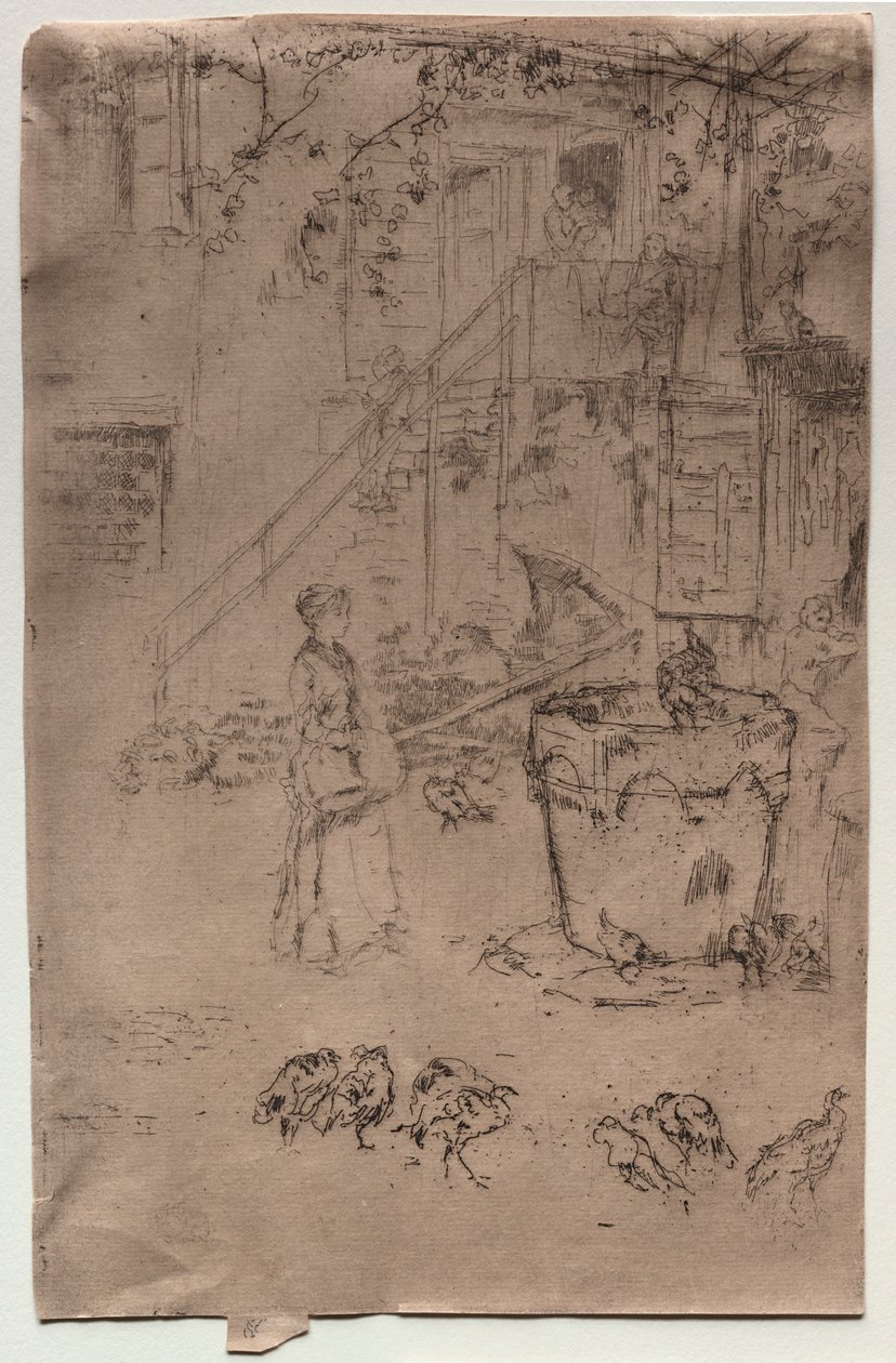 Kalkkunat, 1886. tekijältä James Abbott McNeill Whistler
