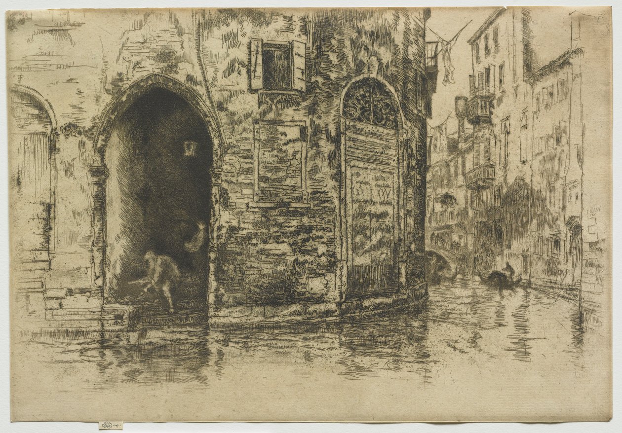 Two Doorways, 1880. tekijältä James Abbott McNeill Whistler