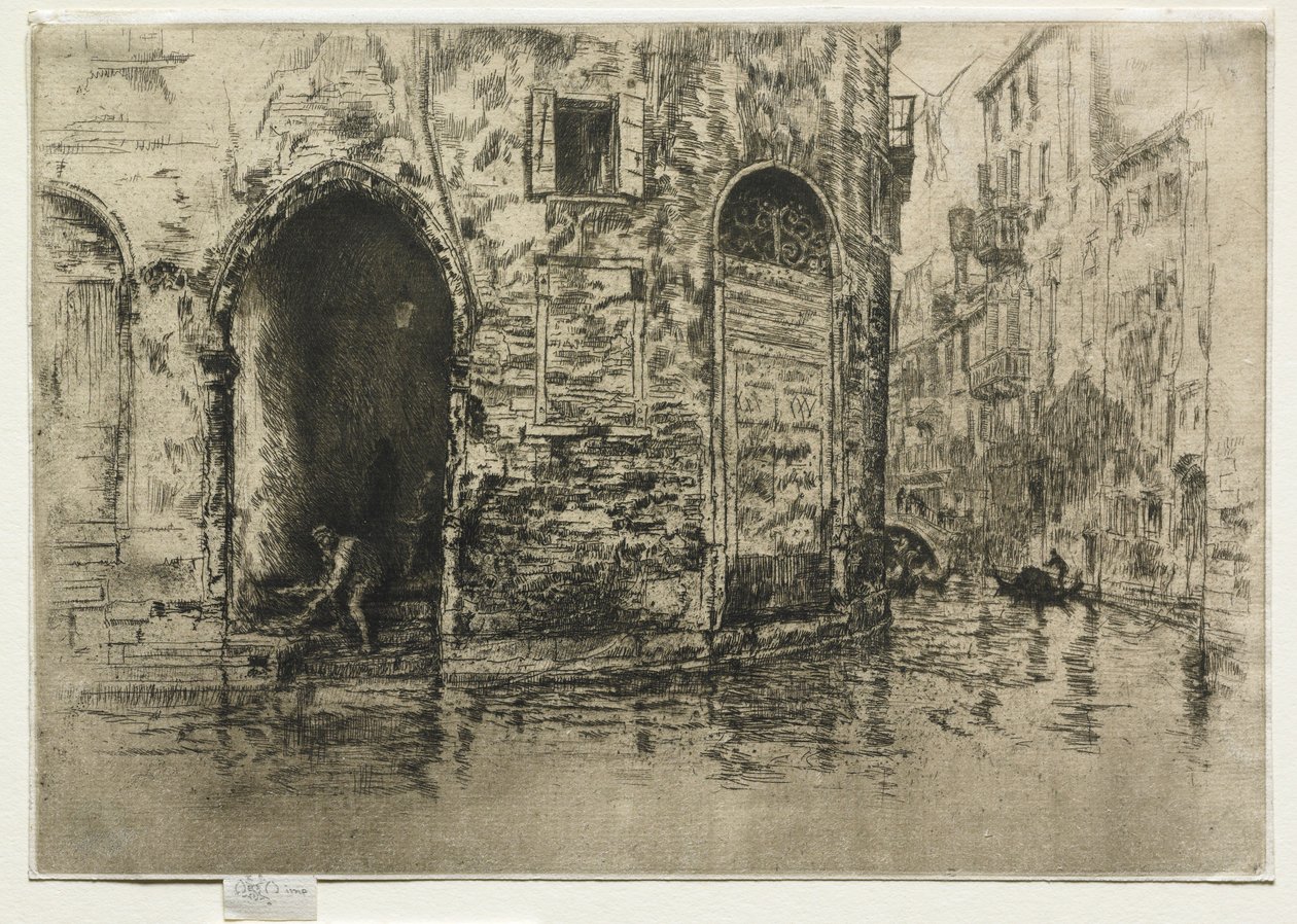 Two Doorways, 1880. tekijältä James Abbott McNeill Whistler