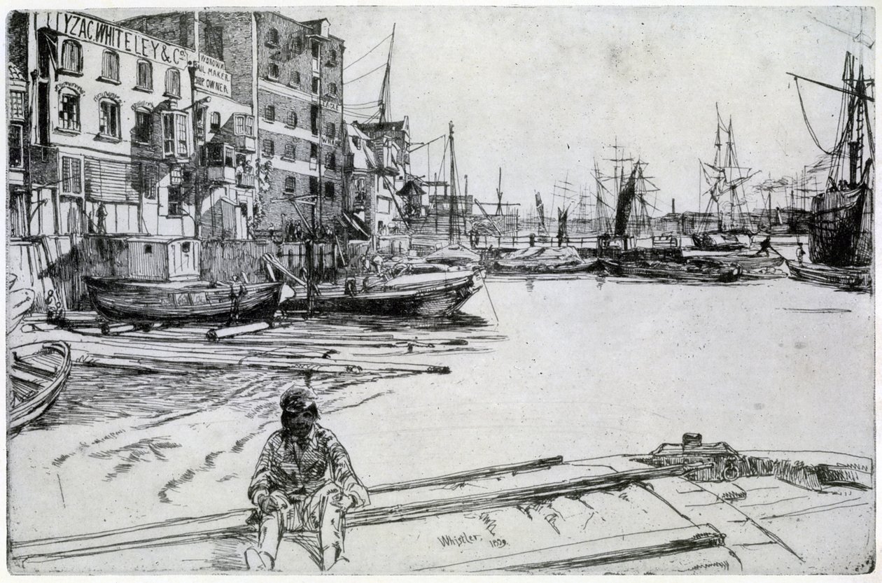Tyzac Whiteley ja Co, 1859 1904. tekijältä James Abbott McNeill Whistler