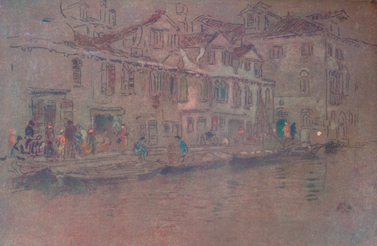Venetsia, 1870, 1904 tekijältä James Abbott McNeill Whistler
