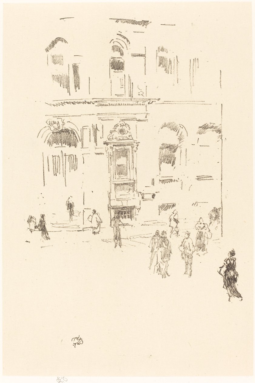 Victoria Club, 18791887. tekijältä James Abbott McNeill Whistler