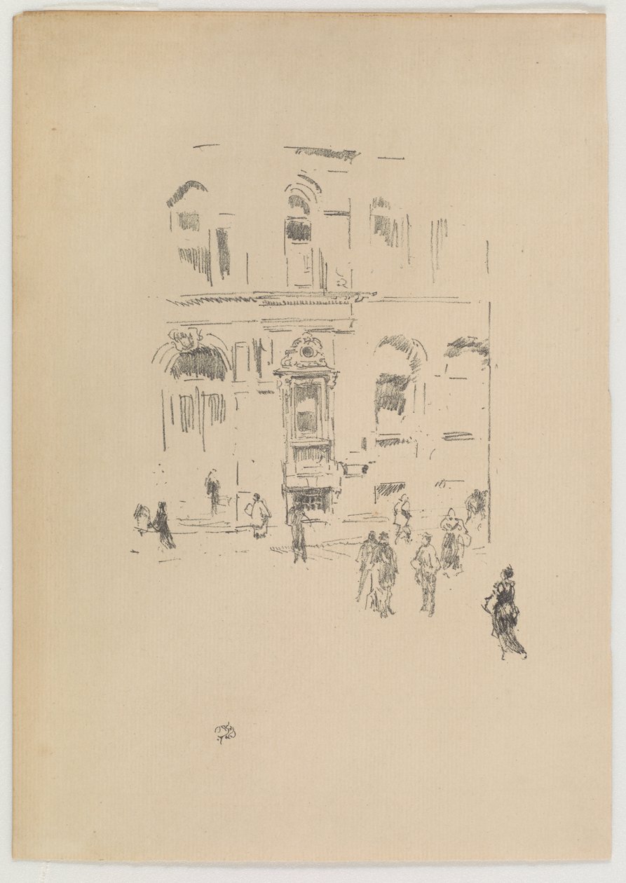 Victoria Club, 1879 ja 1887. tekijältä James Abbott McNeill Whistler