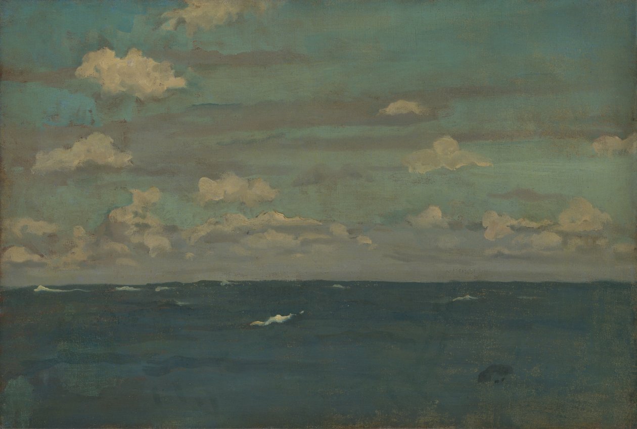 Violetti ja hopea - Syvämeri, 1893. tekijältä James Abbott McNeill Whistler