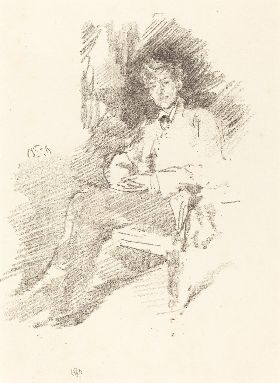 Walter Sickert, 1895. tekijältä James Abbott McNeill Whistler