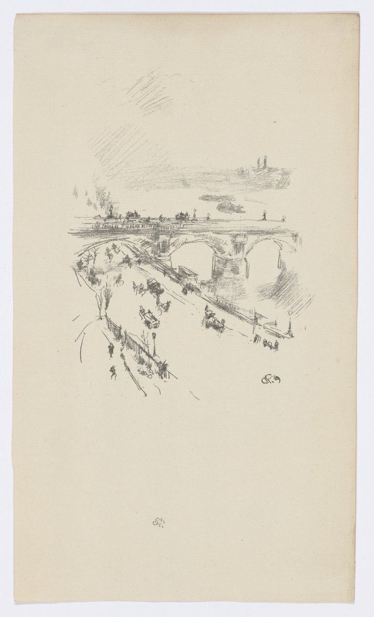 Waterloon silta tekijältä James Abbott McNeill Whistler