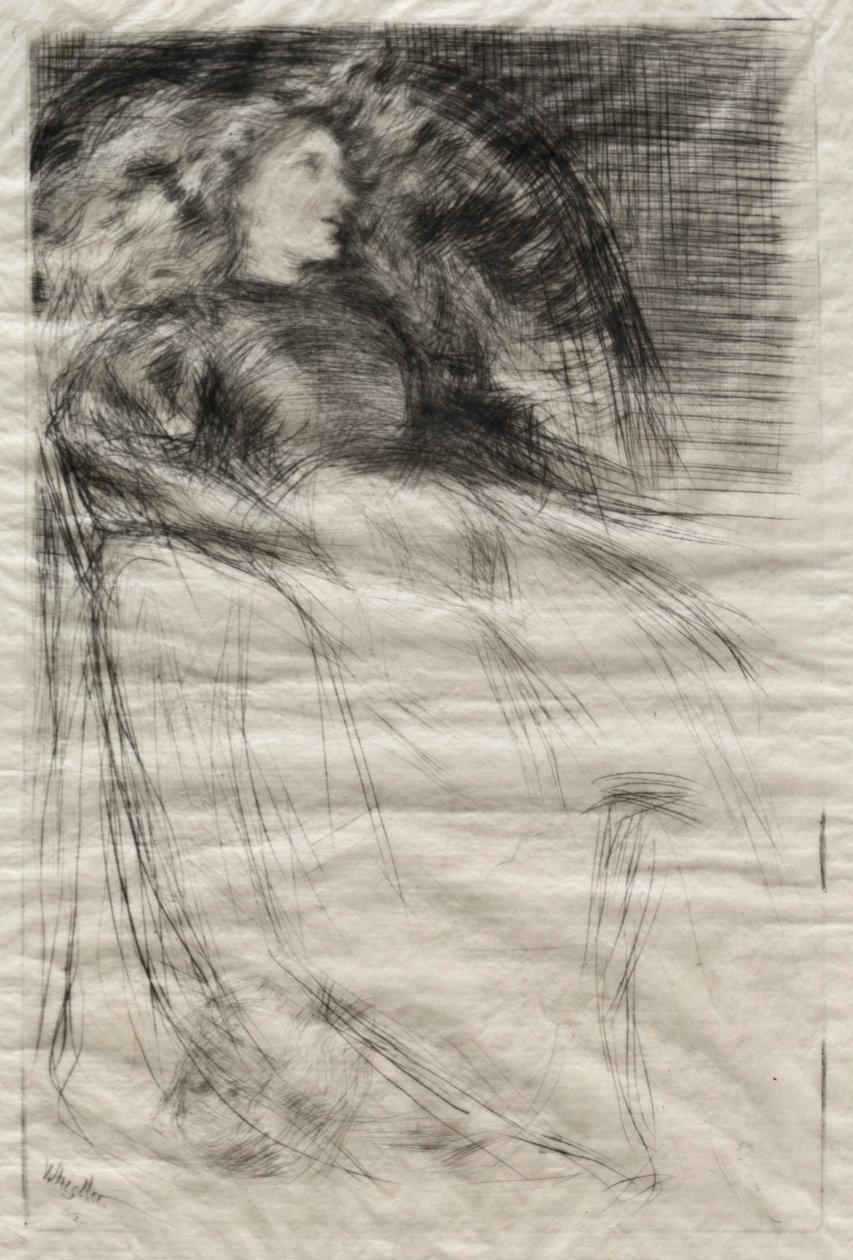 Väsynyt, 1863. tekijältä James Abbott McNeill Whistler