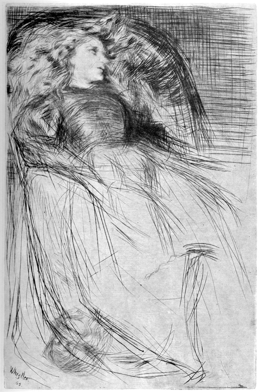 Väsynyt, 1863 1904. tekijältä James Abbott McNeill Whistler