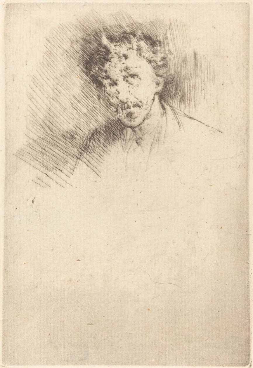 Whistler valkoisen lukon kanssa, 1879. tekijältä James Abbott McNeill Whistler