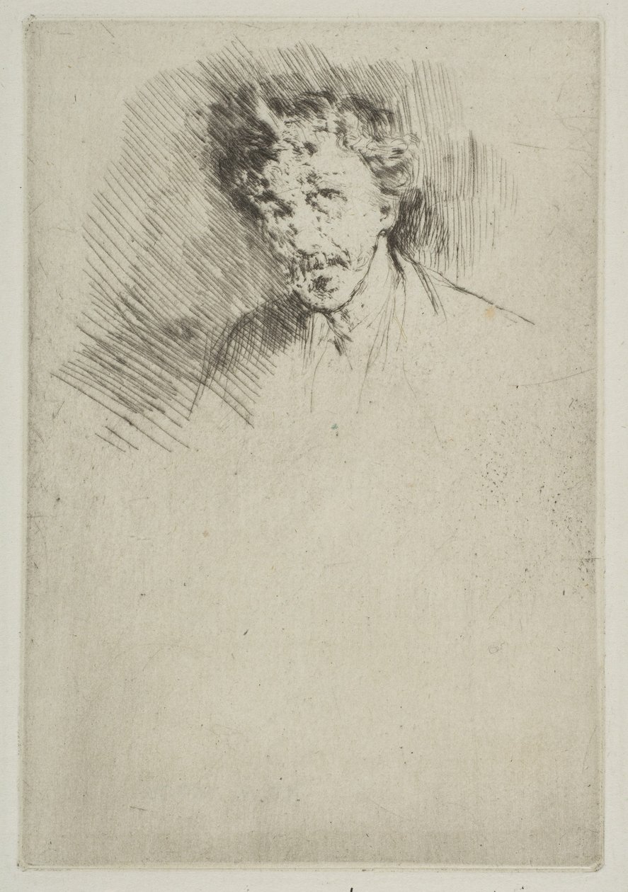 Whistler ja valkoinen lukko, 1879. tekijältä James Abbott McNeill Whistler