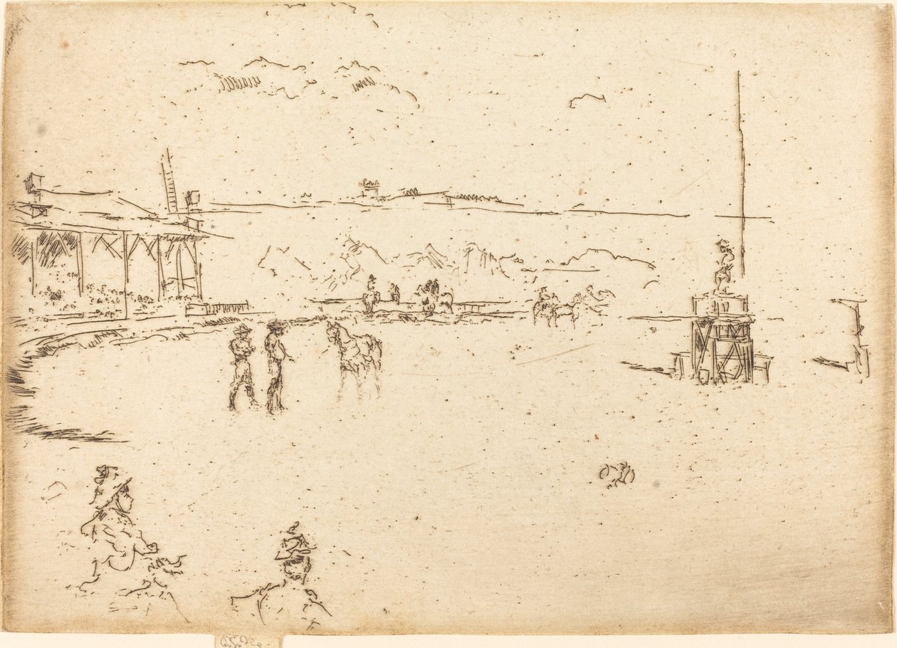 Villi länsi, Buffalo Bill, 1887. tekijältä James Abbott McNeill Whistler