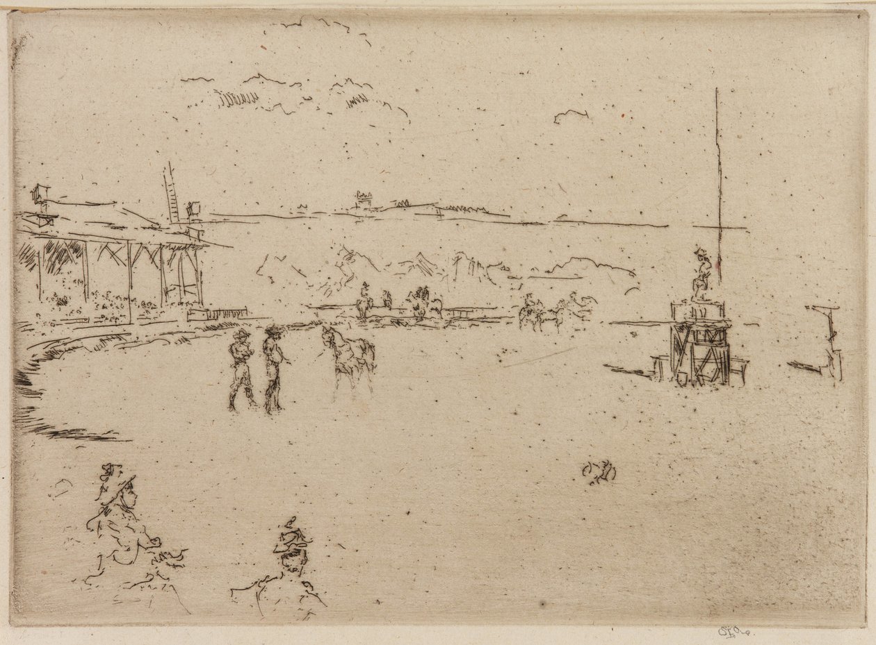 Villi länsi: The Orator, 1887. tekijältä James Abbott McNeill Whistler