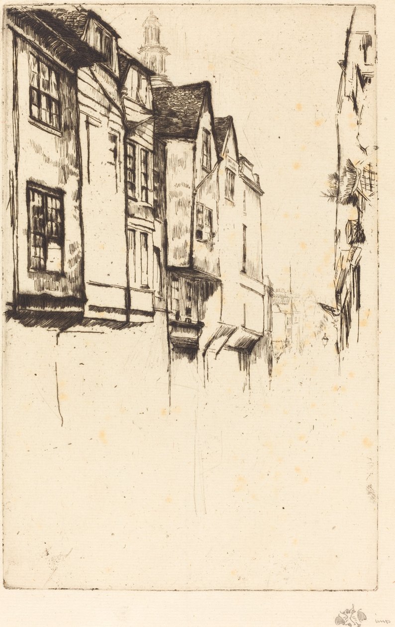 Great Street, 1877. tekijältä James Abbott McNeill Whistler