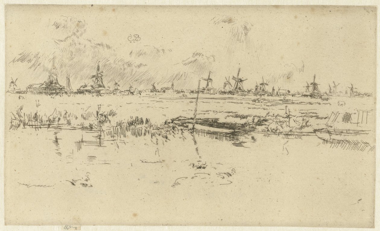 Zaandam tekijältä James Abbott McNeill Whistler