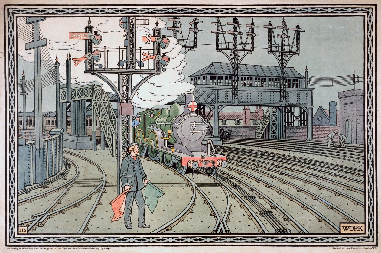 "Työ", 1910 tekijältä James Akerman