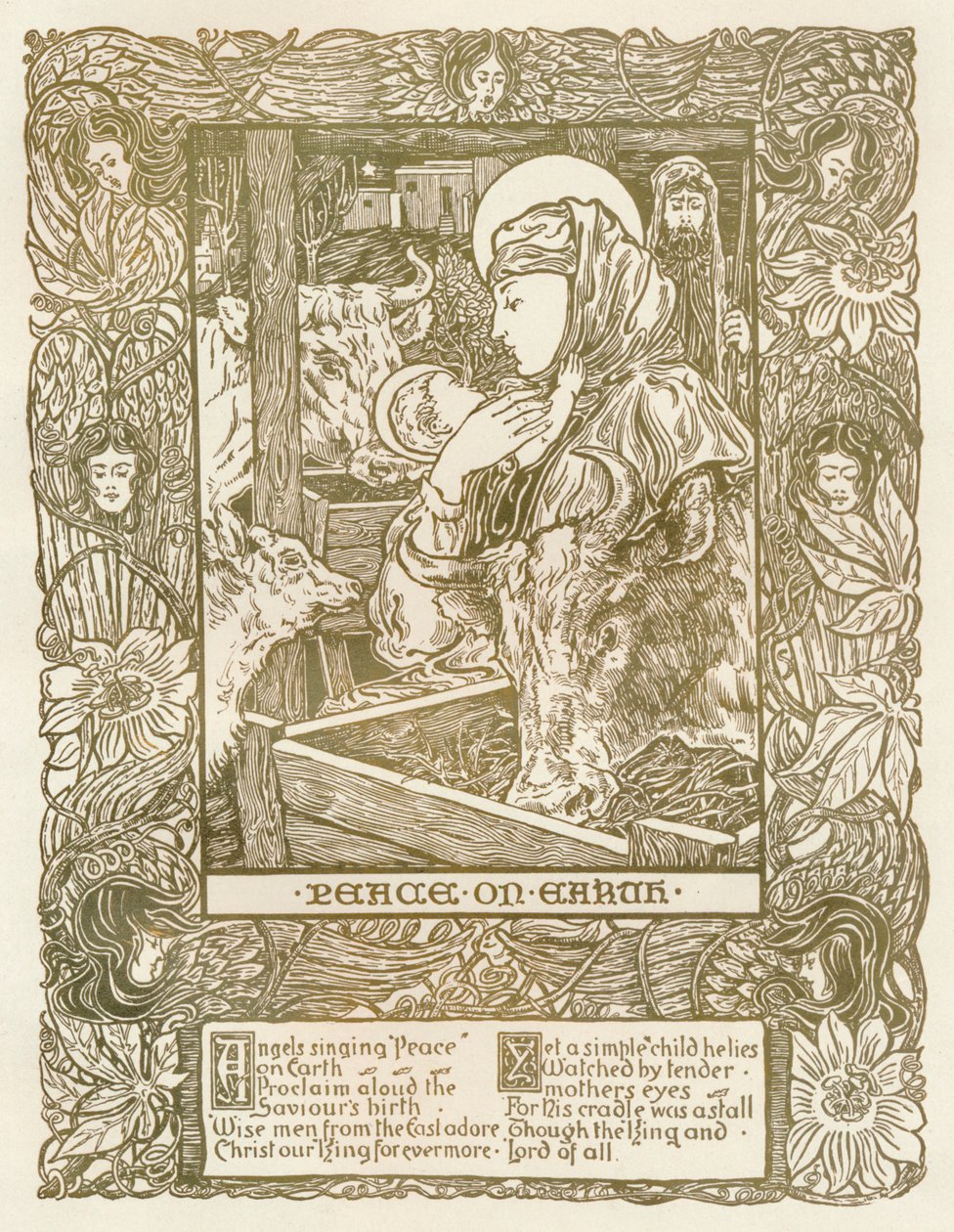 "Design for A Christmas Carol", c1898 tekijältä James Allan Duncan