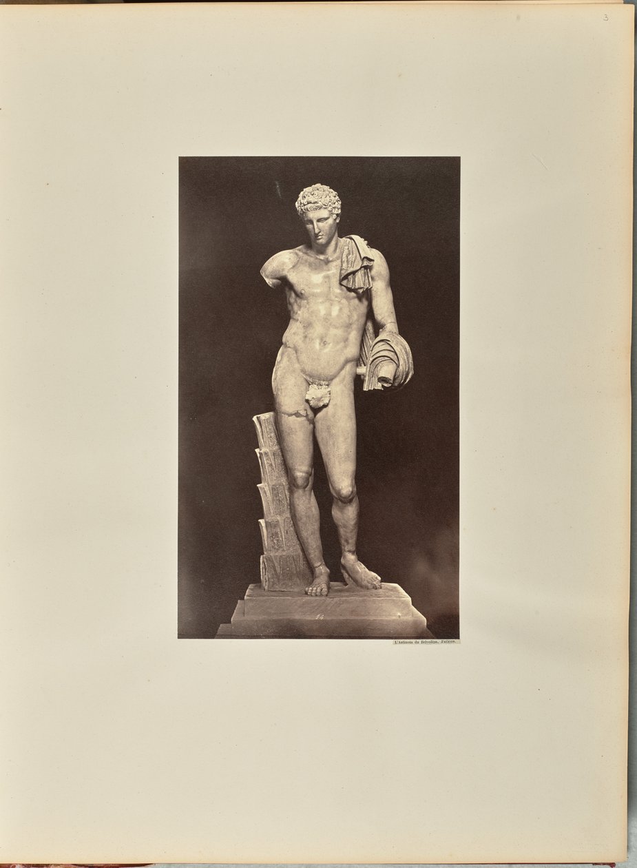 Belvederen Antinous. Vatikaani tekijältä James Anderson