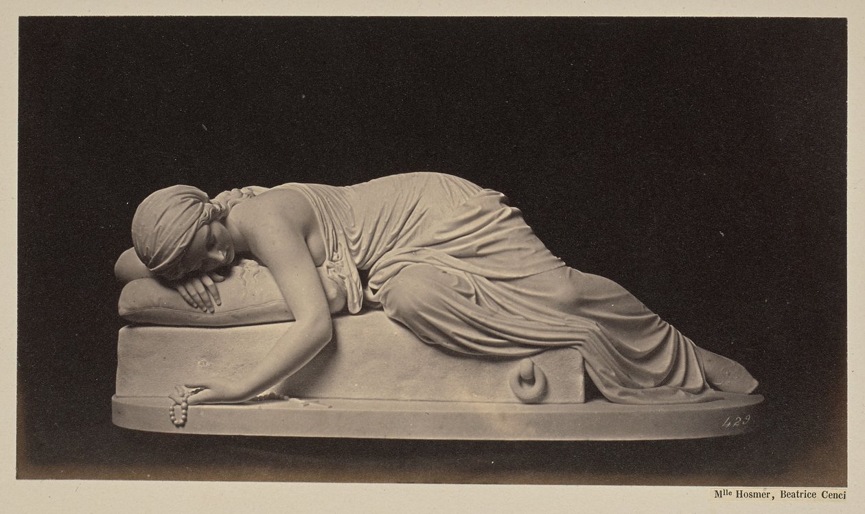 Mademoiselle Hosmer, Beatrice Cenci, - tekijältä James Anderson