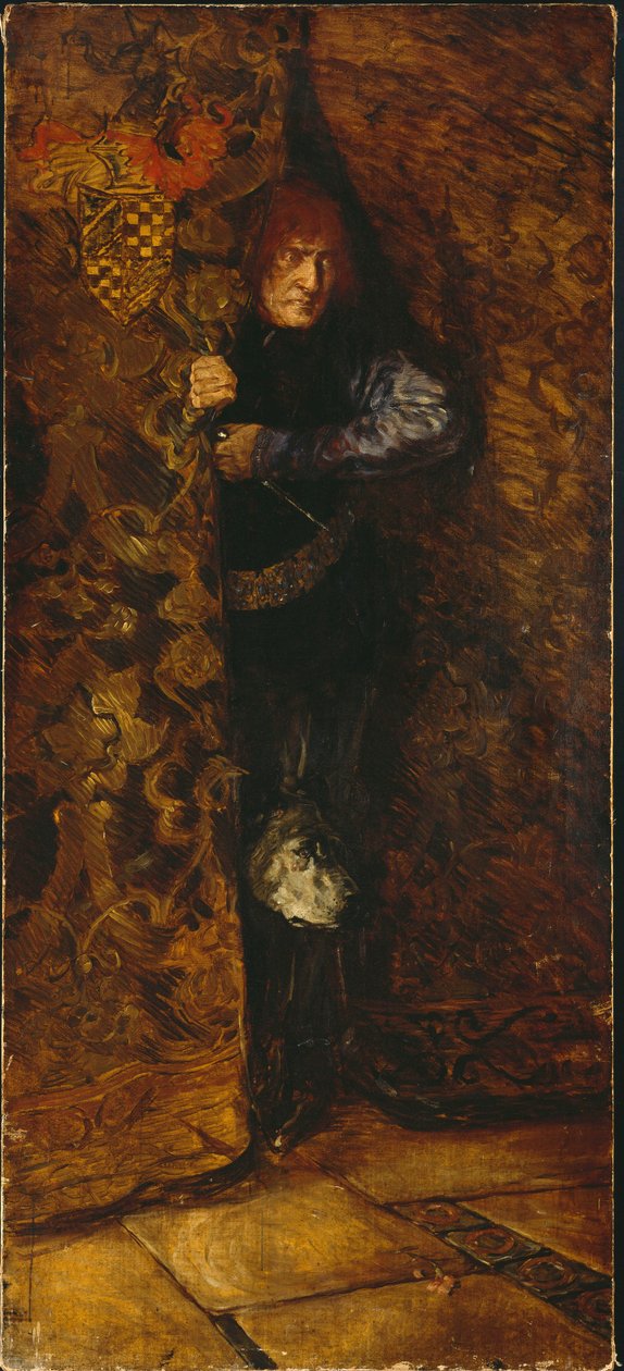 Henry Irving Macbethinä, 1875 tekijältä James Archer