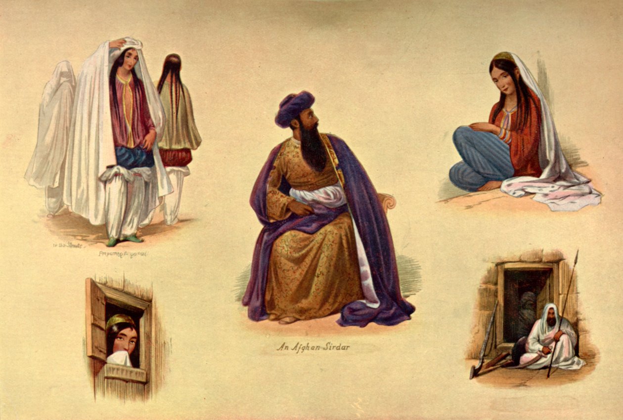 Kabulin tyypit, 1840-luku, 1901. tekijältä James Atkinson