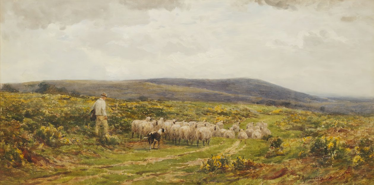 Herefordshire Common, 1860-1900. tekijältä James Aumonier