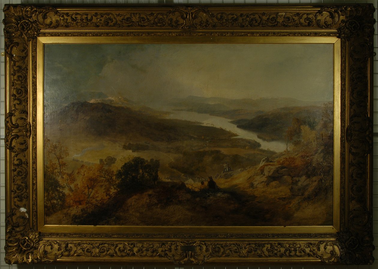Windermere-järvi Orrest Headista, 1849 tekijältä James Baker Pyne