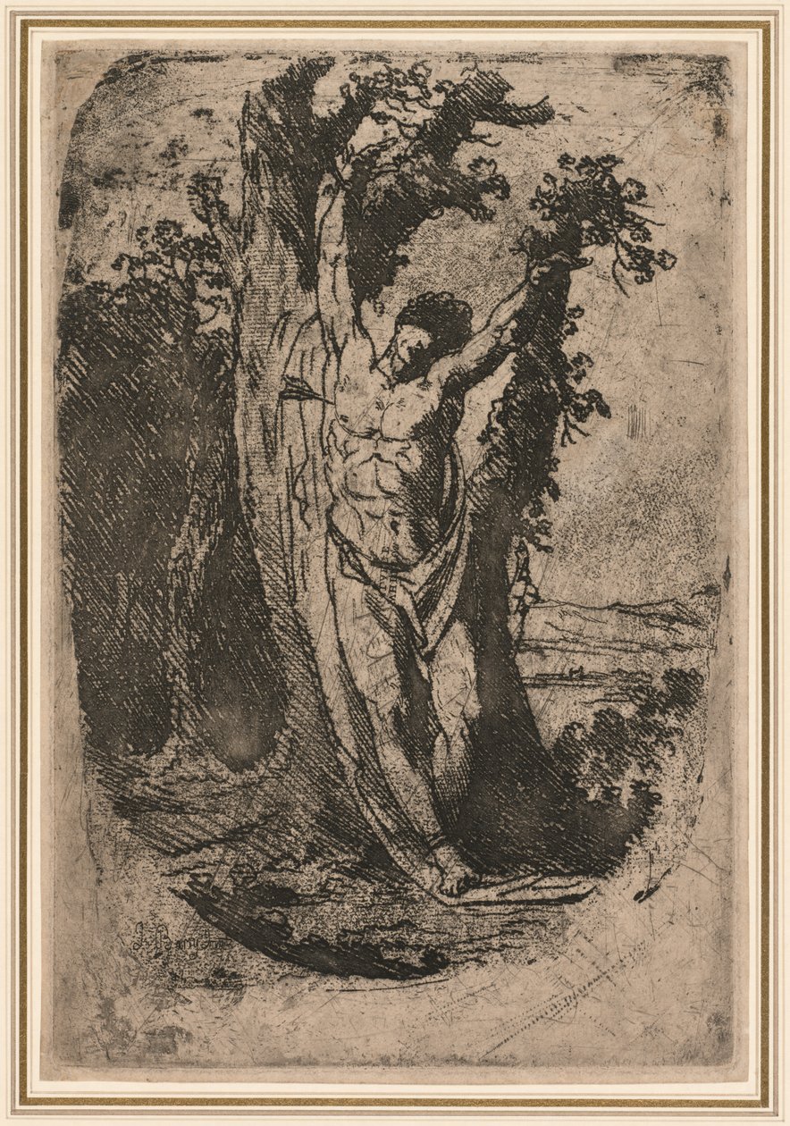 Saint Sebastian, noin 1776. tekijältä James Barry
