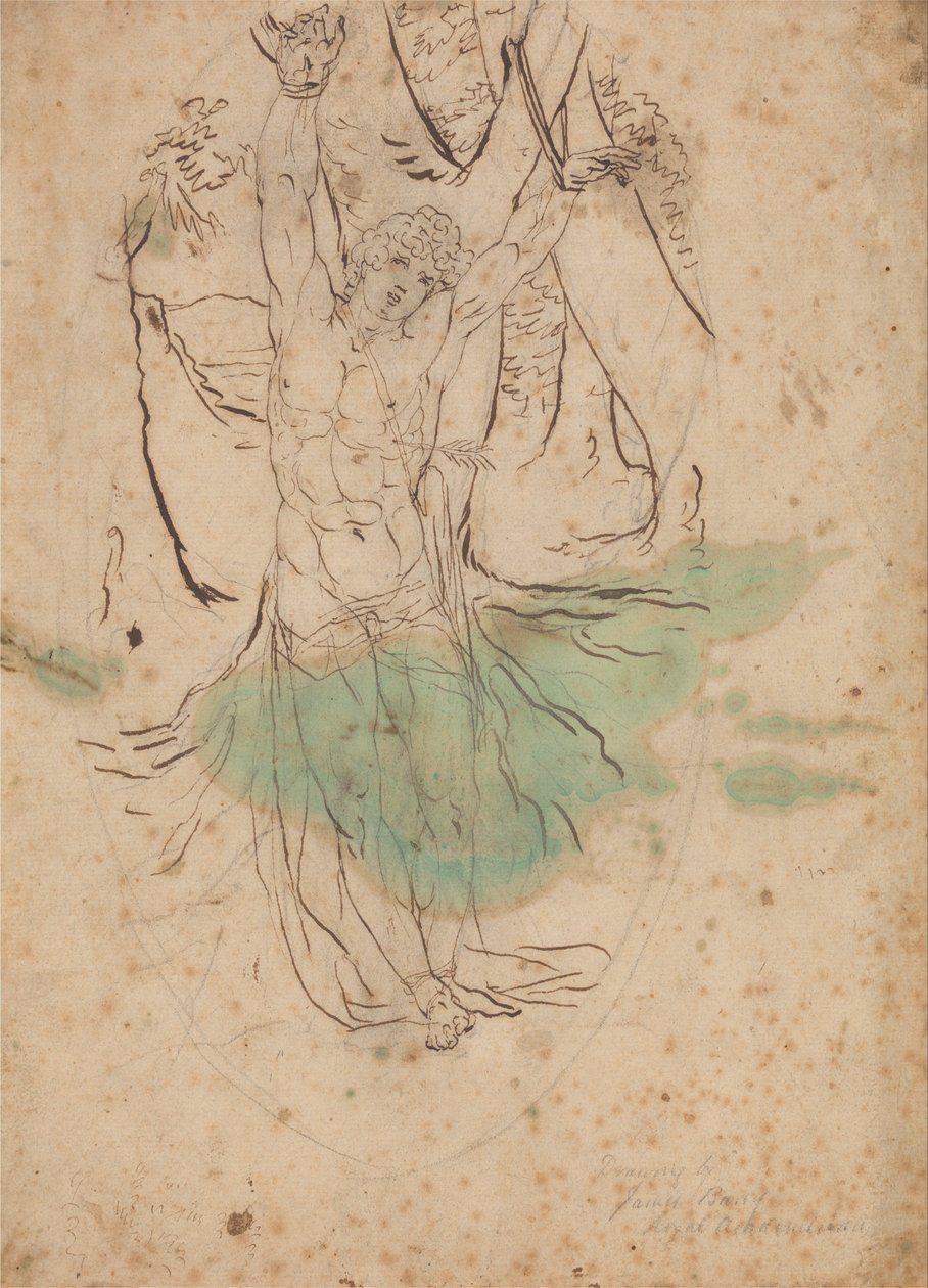 Tutkimus Saint Sebastiania varten tekijältä James Barry