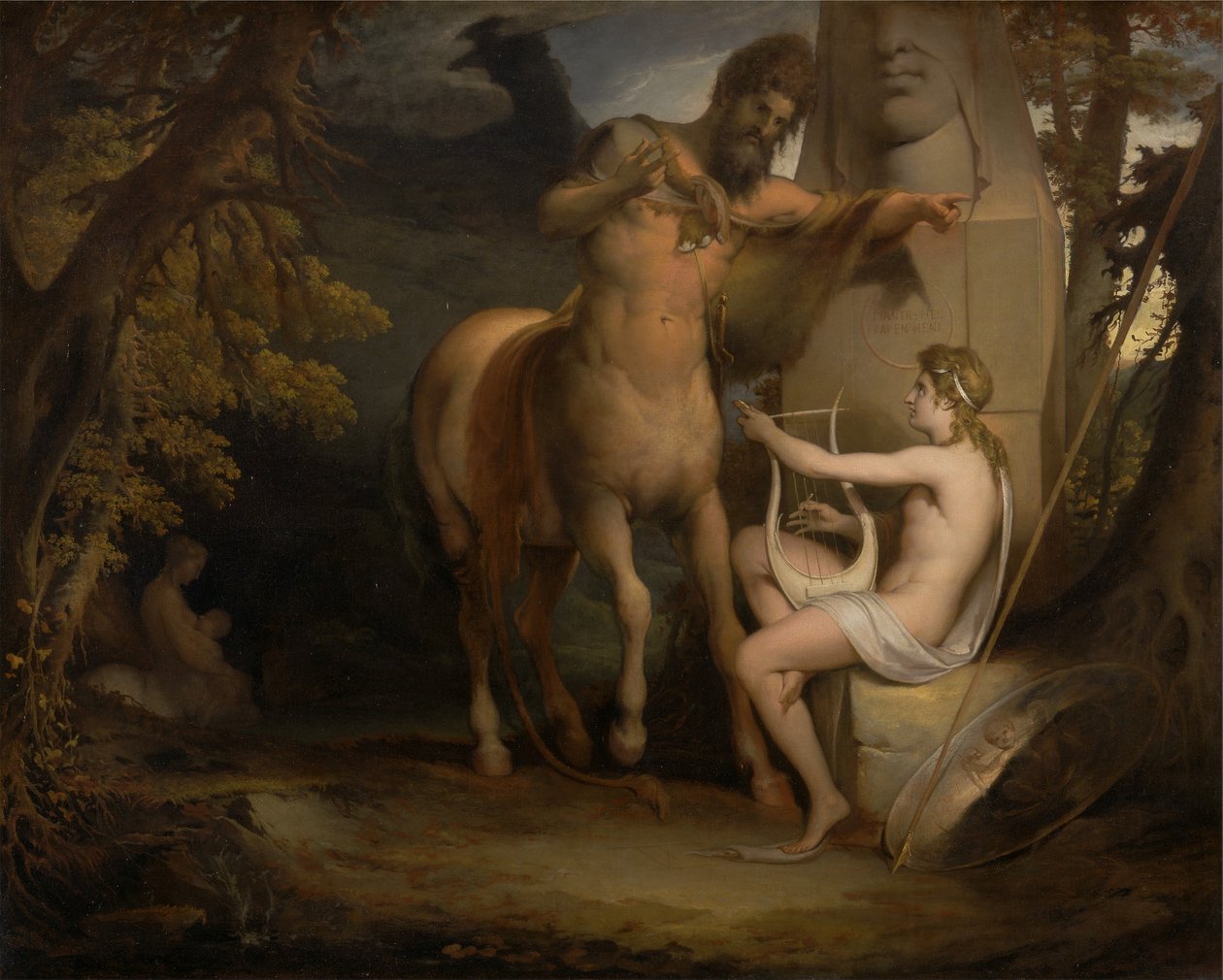 Akhilleuksen koulutus tekijältä James Barry