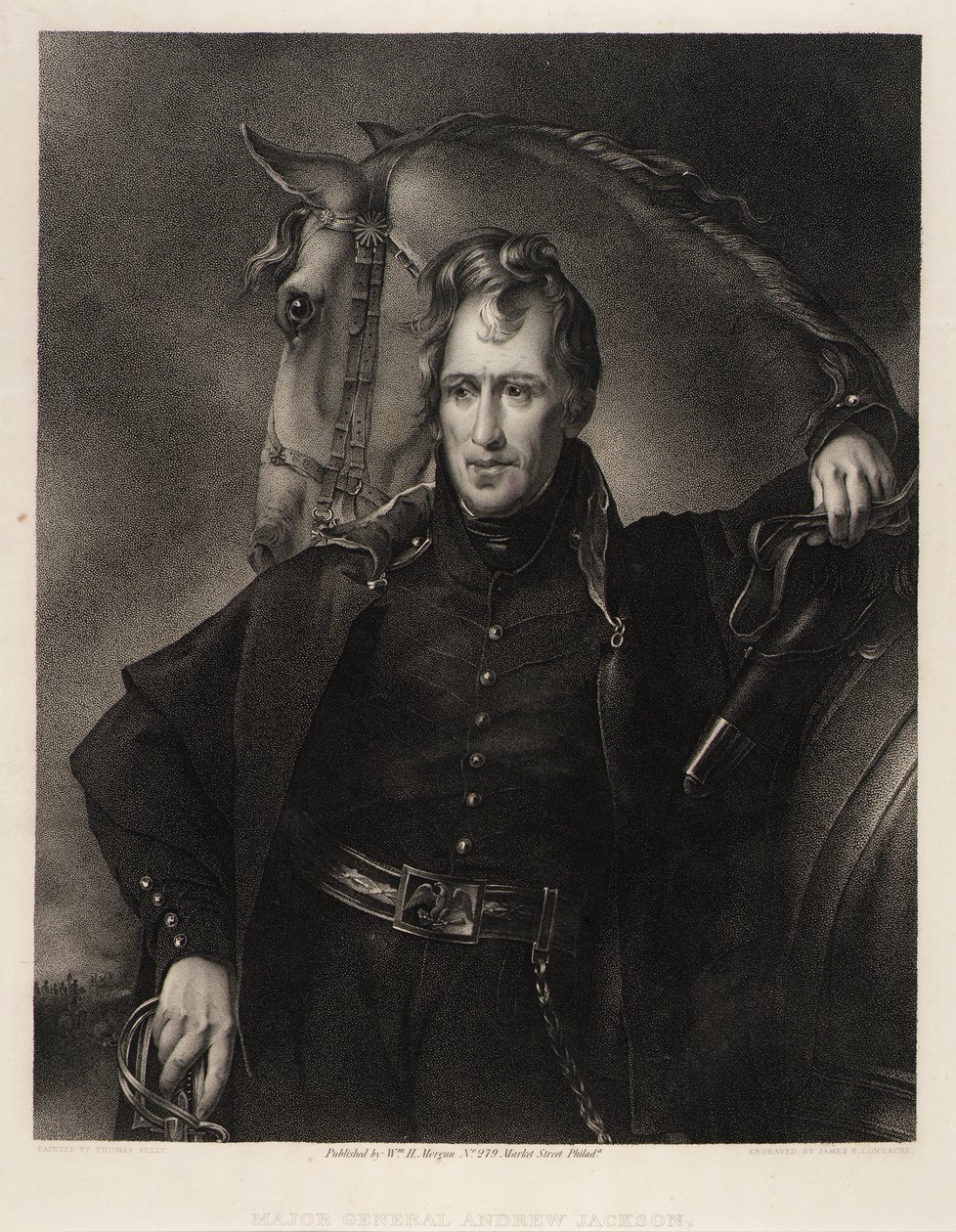 Kenraalimajuri Andrew Jackson tekijältä James Barton Longacre