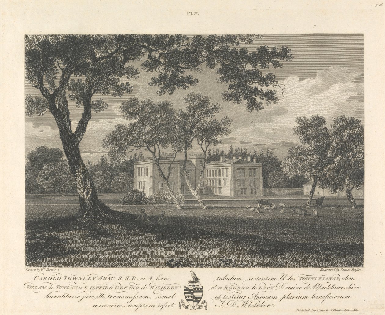 Townley Hall tekijältä James Basire