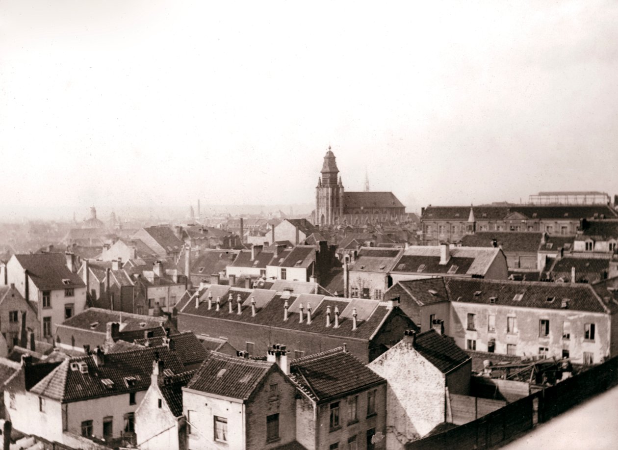 Antwerpenin siluetti, 1898. tekijältä James Batkin