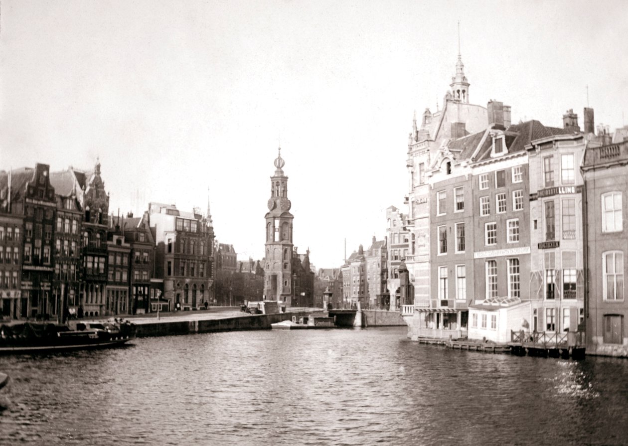 Canal, Amsterdam, 1898. tekijältä James Batkin