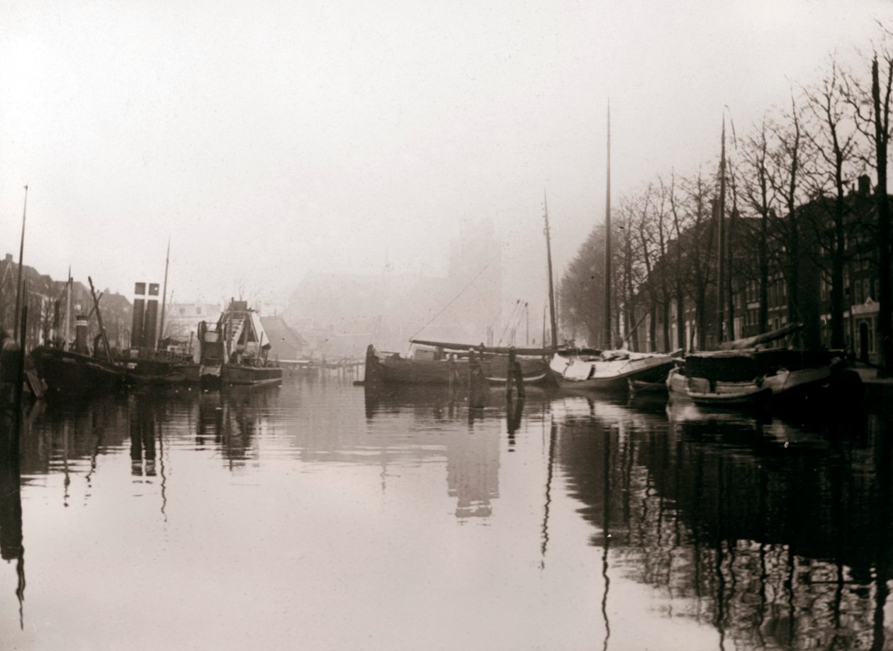 Kanavaveneet, Dordrecht, Alankomaat, 1898. tekijältä James Batkin