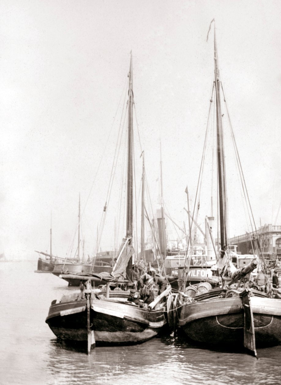 Kanavaveneet, Rotterdam, 1898. tekijältä James Batkin