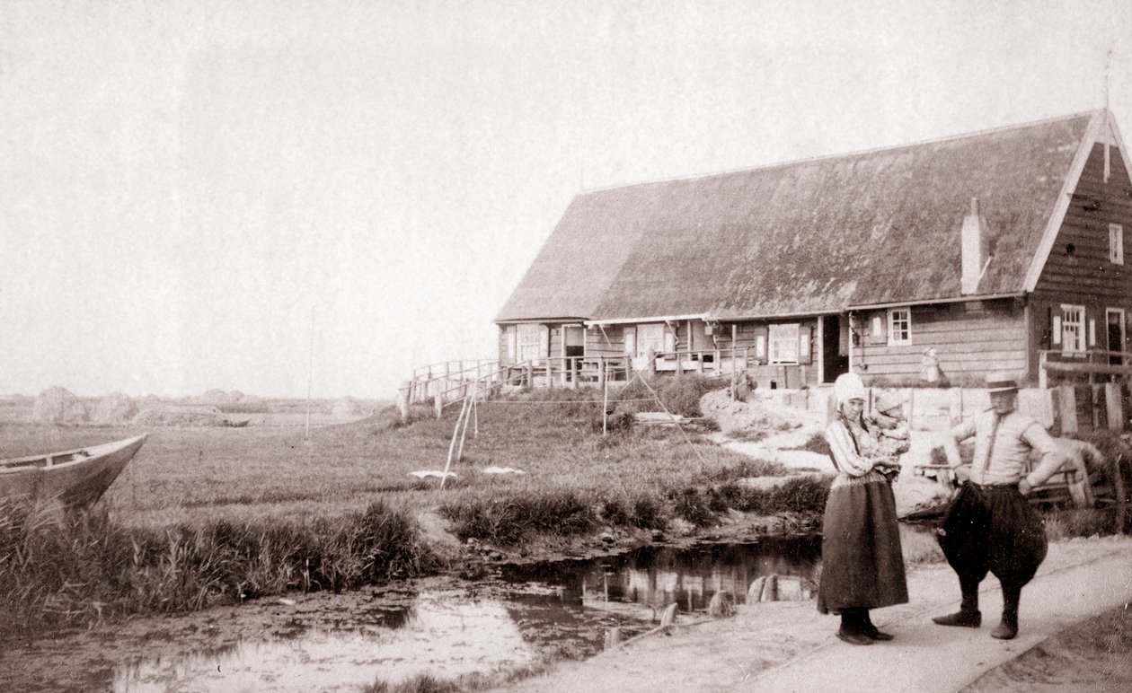 Marken Islandin asukkaat, Alankomaat, 1898. tekijältä James Batkin